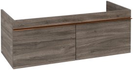 Тумба под раковину Villeroy & Boch Venticello 115,3х50,2 см ДСП каменный дуб/ручка медь A93805RK