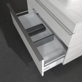 Тумба под раковину Villeroy & Boch Venticello 95,7х50,2 см ДСП/МДФ белое дерево/ручка хром A94301E8