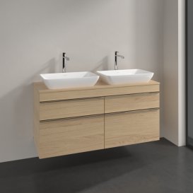 Тумба под раковину Villeroy & Boch Venticello 125,7х50,2 см ДСП северный дуб/ручка хром A94401VJ