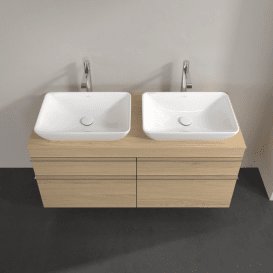 Тумба под раковину Villeroy & Boch Venticello 125,7х50,2 см ДСП северный дуб/ручка хром A94401VJ