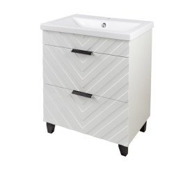 Тумба під раковину Vivia Asti Ш-2 70х42 комбінується із Cers 70 ДСП/МДФ білий А0055356