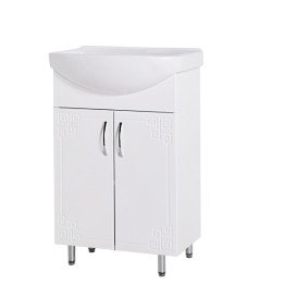 Тумба під раковину Vivia Классик Д2 60х33,9 см комбінується з раковинами Ізео/Церсанія 60 МДФ/ДСП білий  А0036448