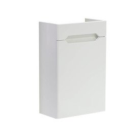 Тумба під раковину Vivia Міні Д1 R 40х22 см комбінується з раковиною Комо 40 МДФ/ДСП білий А0045714