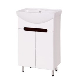 Тумба під раковину Vivia Палітра Д2 55х30,8 см комбінується з раковинами Церсанія/Ізео 55 МДФ/ДСП білий А0025237