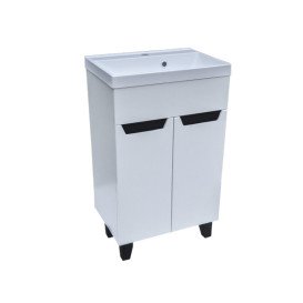 Тумба под раковину Vivia Poli Д2 50х33 см комбинируется с раковиной Idea 50 МДФ/ДСП белый А0053538