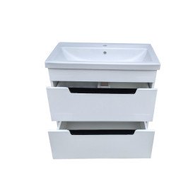 Тумба под раковину Vivia Poli Ш2 60х42 см комбинируется с раковинами Como 60/Cers 60 МДФ/ДСП белый А0051127