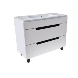 Тумба под раковину Vivia Poli Ш2 100х42 см комбинируется с раковиной Frate 100 МДФ/ДСП сливочный браш А0051132