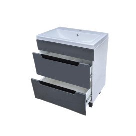 Тумба під раковину Vivia Poli Ш2 60х42 см комбінується з раковинами Como 60/Cers 60 МДФ/ДСП граніт А0051134