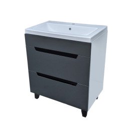 Тумба під раковину Vivia Poli Ш2 80х42 см комбінується з раковинами Como 80/Cers 80 МДФ/ДСП граніт А0051136