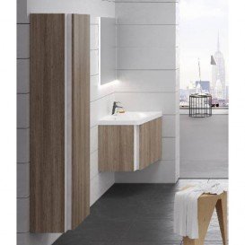 Тумба под угловую раковину подвесная Ravak 10° SD 650 R ДСП/МДФ темно-ореховый X000000750