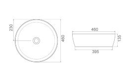 Тумба підвісна Аквародос Шельф 65 см зі стільницею Loft-Iron та раковиною One ДСП нордленд АР000085178