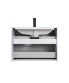 Тумба підвісна Мийдодир Octavio 60-A з раковиною Cosmopolitan ДСП/МДФ білий глянець 00-0006530