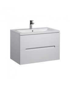 Тумба підвісна Мийдодир Octavio 60-A з раковиною Cosmopolitan ДСП/МДФ білий глянець 00-0006530