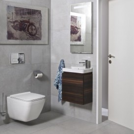 Тумба подвесная под раковину Jika Cubito 45 см венге H40J4201004611