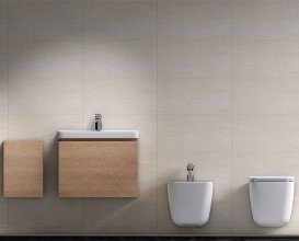 Тумба підвісна під раковину Jika Cubito 55 см дуб H40J4223015191