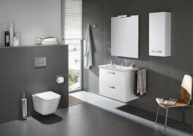 Тумба підвісна під раковину Roca Victoria 58.5 см МДФ білий A856575806