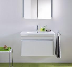 Тумба с раковиной Duravit Ketho 60х45,5 см ДСП белый глянцевый KT006202222