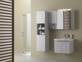 Тумба з раковиною Kolpa-san Lana OUL 65 65х57 см ДСП сірий 528990