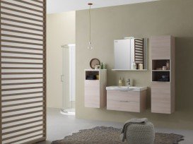 Тумба з раковиною Kolpa-san Lana OUL 65 II 65х57 см ДСП світла акація 528970