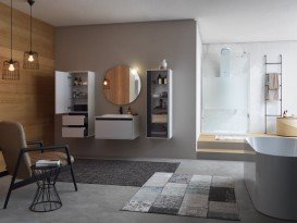 Тумба с раковиной Kolpa-san Pandora OUP 75 75х41.6 см ДСП белый 514150