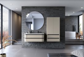 Тумба з раковиною Kolpa San Vittoria OUV 120 1200x500x472 мм МДФ бежевий 547060