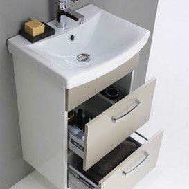 Тумба с раковиной Kolpa-san Viva OUV 60 60.5х70.5 см ДСП бежевый 505370