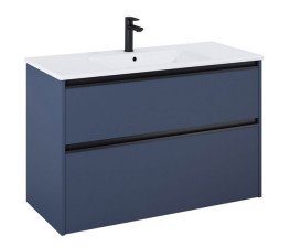 Тумба з раковиною Roca Gap Pro 100,5х46 см ДСП синій матовий A852056538