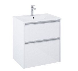 Тумба з раковиною Roca Gap Pro 60,5х46 см ДСП білий глянсовий A852048806