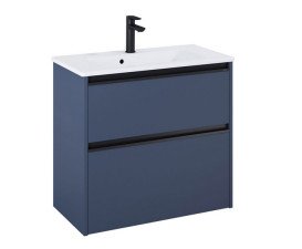 Тумба с раковиной Roca Gap Pro 70,5х38 см ДСП синий матовый A852068538