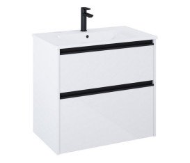 Тумба з раковиною Roca Gap Pro 70,5х38 см ДСП білий глянсовий A852068806