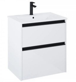 Тумба з раковиною Roca Gap Pro 70,5х46 см ДСП білий глянсовий A852050806