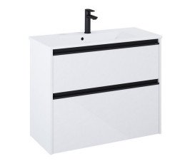 Тумба з раковиною Roca Gap Pro 80,5х38 см ДСП білий глянсовий A852069806