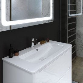 Тумба Sanwerk Vega Air 81 см с раковиной Падова МДФ белый MV0000813