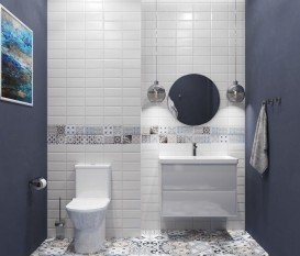 Тумба с раковиной Volle Teo 65 см ДСП/МДФ глянцевый белый 15-88-61