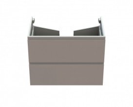 Тумба Snail Елегія з раковиною Атлант 80х48,5 см фарбований МДФ/ливарний мармур білий 800КМ163/800