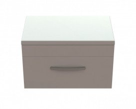 Тумба Snail Мадлен с раковиной Персия 70х45 см крашенный МДФ/литьевой мрамор белый 700KM175