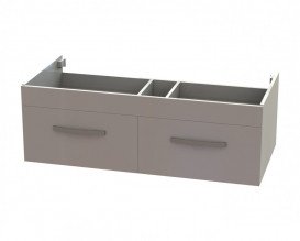 Тумба Snail Венера с раковиной Оазис 120х55 см крашенный МДФ/литьевой мрамор белый 1200KM170