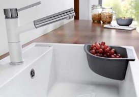 Кутовий КОЛАНДЕР Blanco пластик чорний 235866