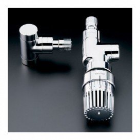 Угловой вентиль Oventrop Combi E на обратную подводку серии E хром 1166052