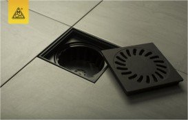 Вуличний трап MCH з вертикальним зливом D 110 решітка чавун чорний 827 S Li