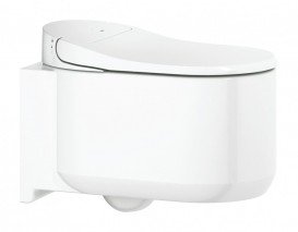 Унітаз-біде підвісний Grohe Sensia Arena з електронним управлінням альпін-білий 39354SH1