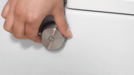 Унитаз-биде подвесной Laufen Cleanet Navia безободковый 37х58 см санитарная керамика белый с покрытием LCC H8206014000001