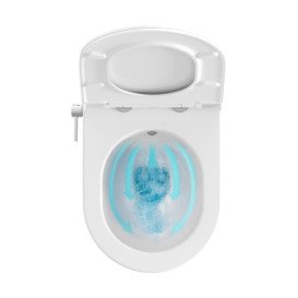 Унітаз-біде навісний Ravak Uni Chrome RimOff 35,5х51 см кераміка білий X01912