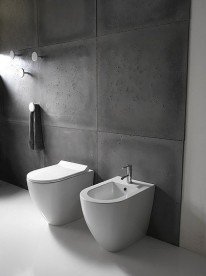 Унитаз Galassia Dream напольный без бачка без сиденья белый 7310