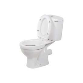 Унитаз компакт Insana Deli 36,5х77,5 см с бачком и сиденьем с крышкой керамика белый А0055623