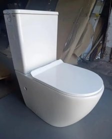 Унітаз компакт Insana Kamei 38х63 з бачком та сидінням з кришкою кераміка білий А0054433