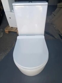 Унітаз компакт Insana Kamei 38х63 з бачком та сидінням з кришкою кераміка білий А0054433