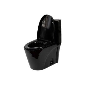 Унітаз компакт Insana Marvin BG 37х68 см з бачком та сидінням з кришкою кераміка чорний А0054427