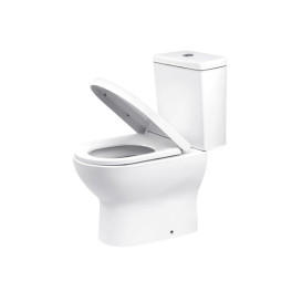 Унітаз компакт Insana Ronan 40х72 см з бачком та сидінням з кришкою кераміка білий А0055229