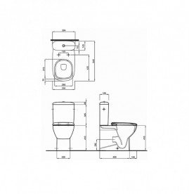 Унітаз-компакт Kolo Style Rimfree L29020000
